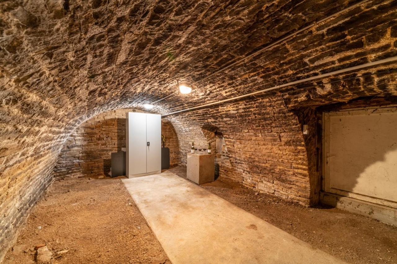 Cote Cour, 3 Chambres, Terrasses, Jardin Prive Avec Terrain De Petanque, Cave Voutee Corgoloin Eksteriør billede